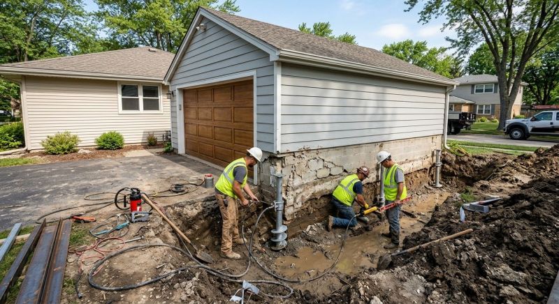 Basement Foundation Repair in Harrison, MI
