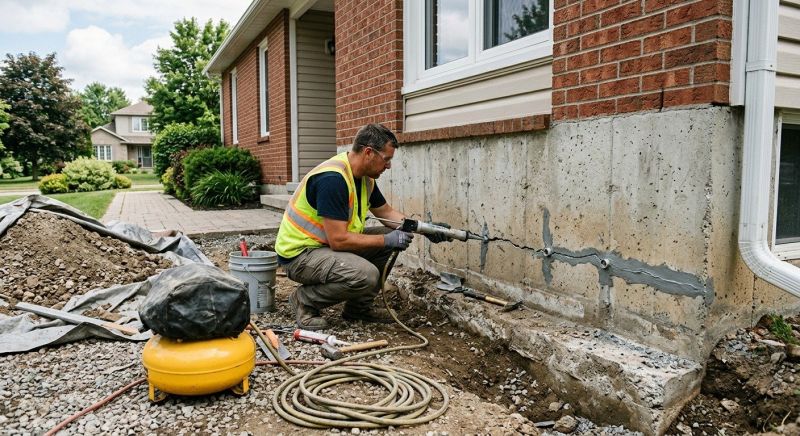 Basement Foundation Repair in Houghton Lake, MI