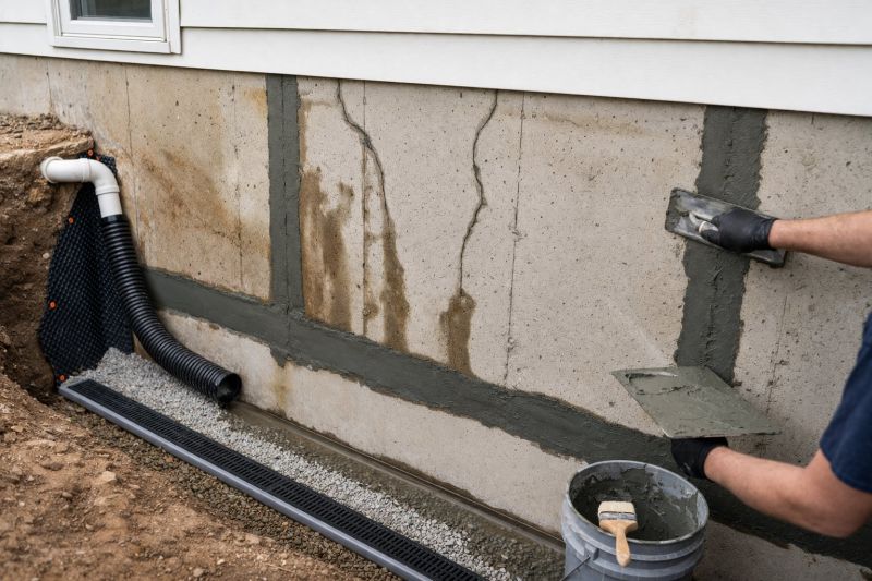 Basement Foundation Repair in Houghton Lake, MI