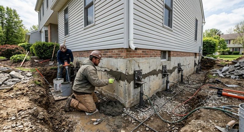 Basement Foundation Repair in Roscommon, MI