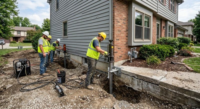 Basement Stabilization in Houghton Lake, MI