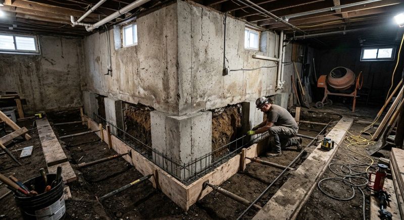 Basement Underpinning in Houghton Lake, MI