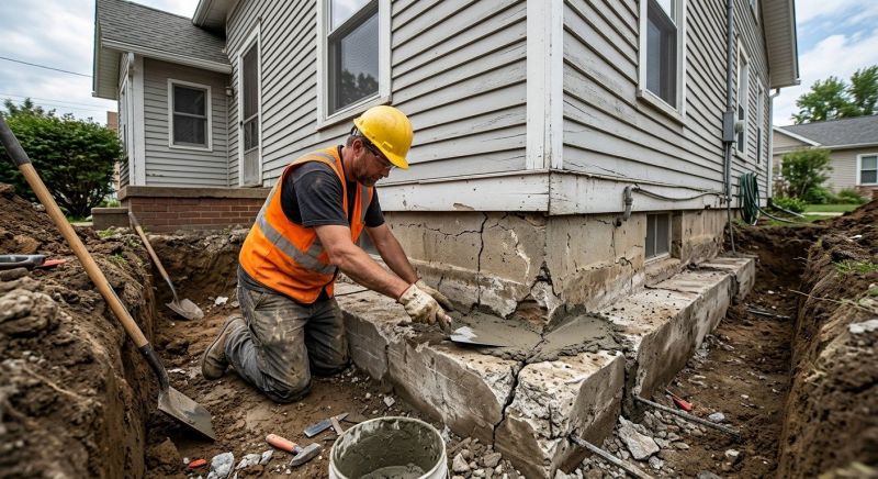Building Foundation Repair in Gladwin, MI