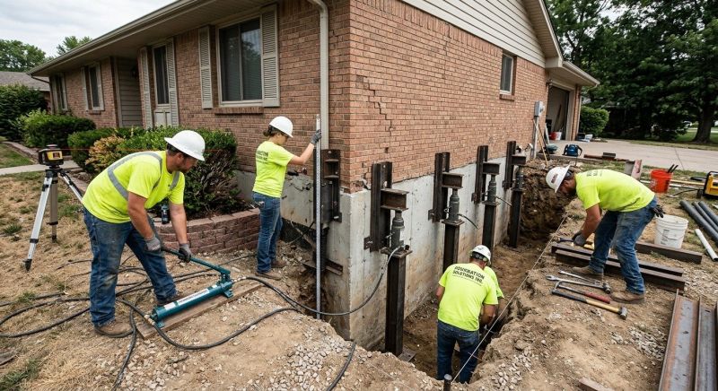 Concrete Foundation Leveling in Gladwin, MI