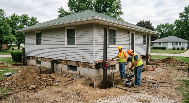 Concrete Foundation Leveling in Houghton Lake, MI