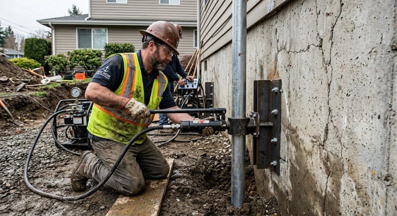 Concrete Foundation Leveling in Prudenville, MI