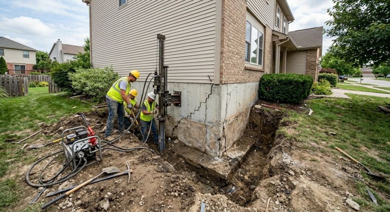 Concrete Foundation Repair in Prudenville, MI