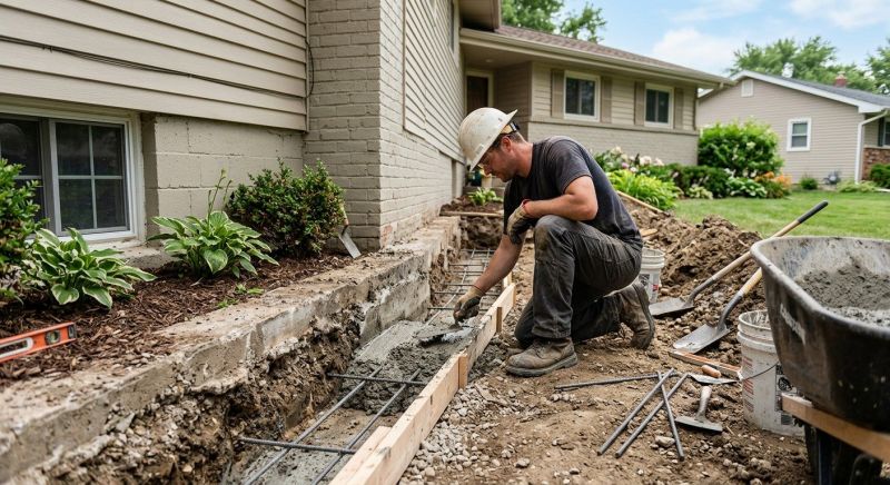 Concrete Foundation Repair in Roscommon, MI
