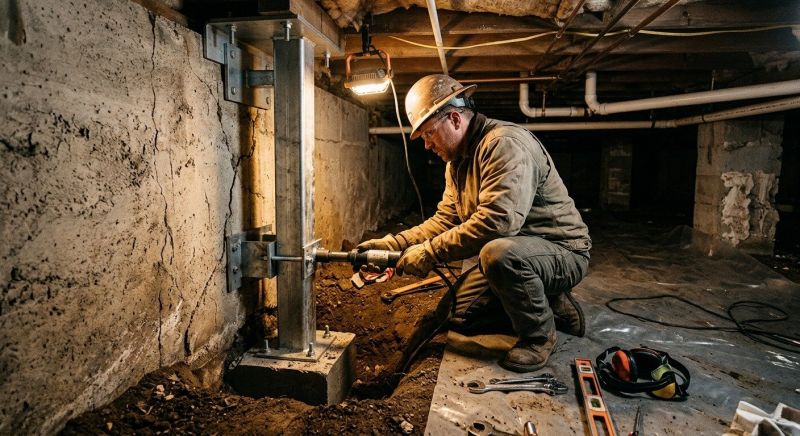 Crawlspace Foundation Repair in Houghton Lake Heights, MI