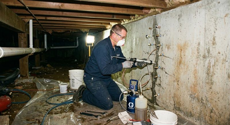 Crawlspace Foundation Repair in Houghton Lake, MI