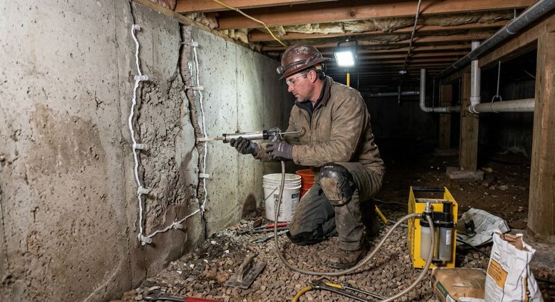 Crawlspace Foundation Repair in Houghton Lake, MI