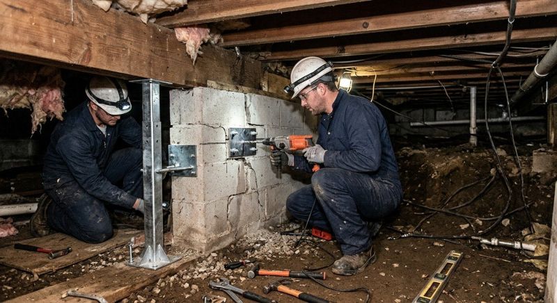 Crawlspace Foundation Repair in Houghton Lake, MI