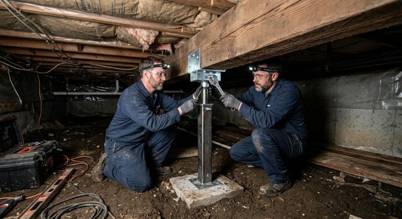 Crawlspace Foundation Repair in Roscommon County, MI
