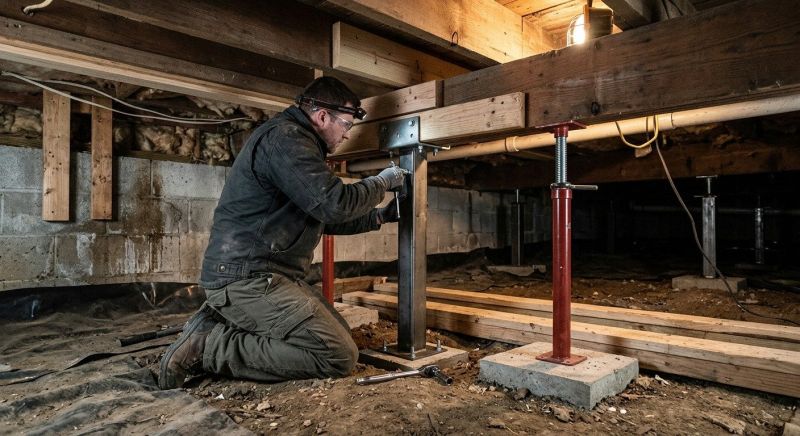 Crawlspace Structural Repair in Houghton Lake, MI