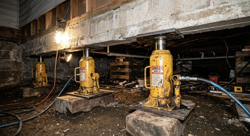Foundation Jacking in Gladwin County, MI