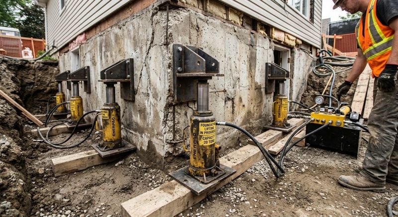 Foundation Jacking in Gladwin, MI
