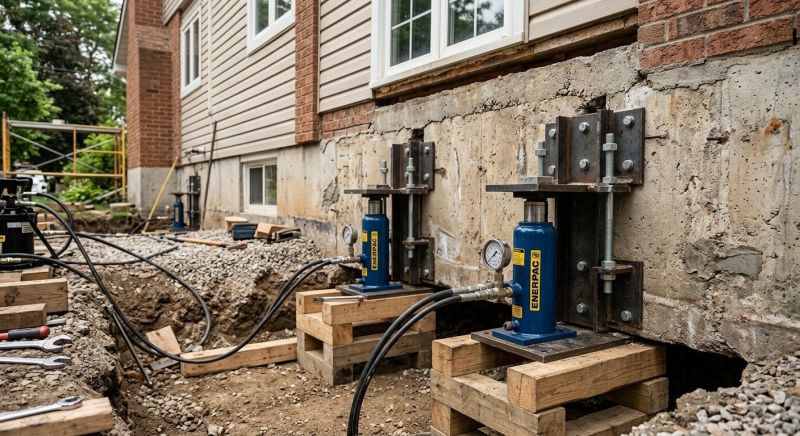 Foundation Jacking in Houghton Lake, MI