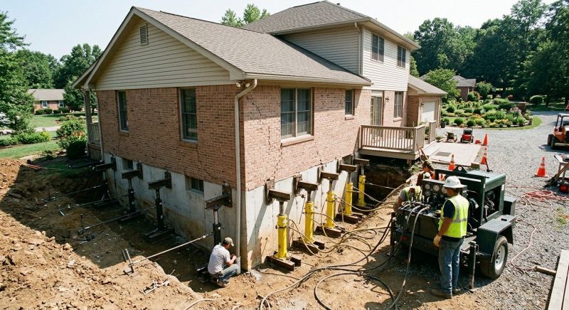 Foundation Jacking in Prudenville, MI