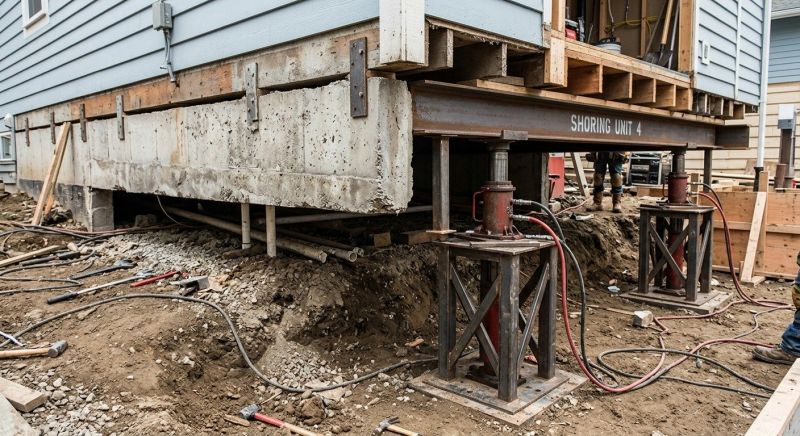 Foundation Jacking in Roscommon, MI