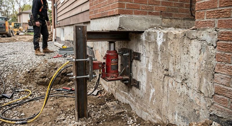 Foundation Jacking in Roscommon, MI