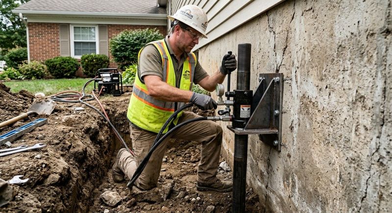 Foundation Leveling Service in Houghton Lake, MI