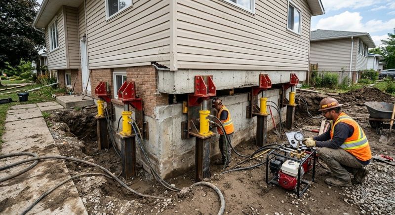 Foundation Lifting in Houghton Lake Heights, MI