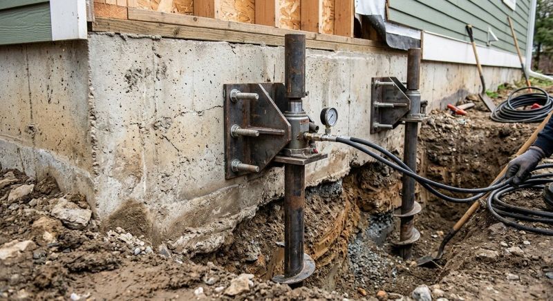 Foundation Pier Leveling in Houghton Lake, MI
