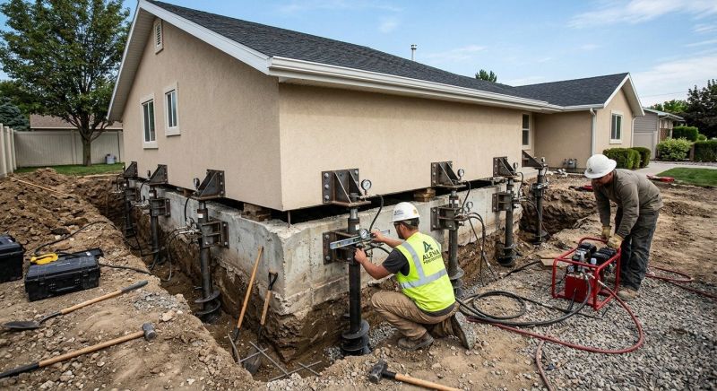 Foundation Pier Leveling in Houghton Lake, MI