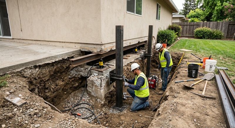 Foundation Pier Repair in Houghton Lake, MI