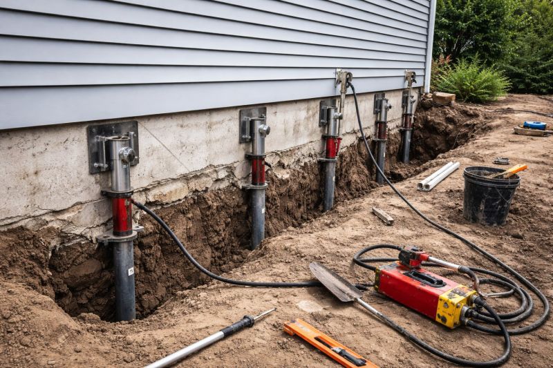 Foundation Pier Repair in Houghton Lake, MI