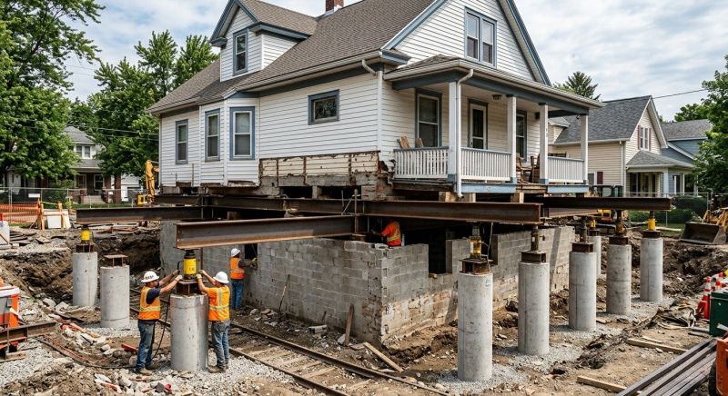 Foundation Raising in Gladwin County, MI