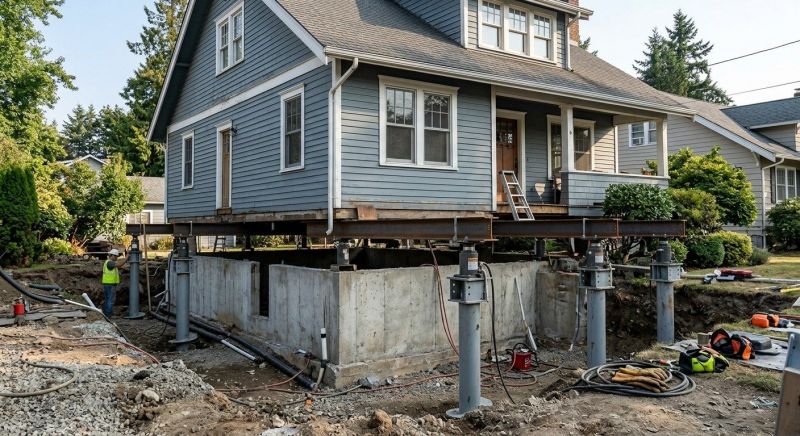 Foundation Raising in Grayling, MI