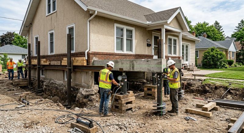 Foundation Releveling in Houghton Lake, MI