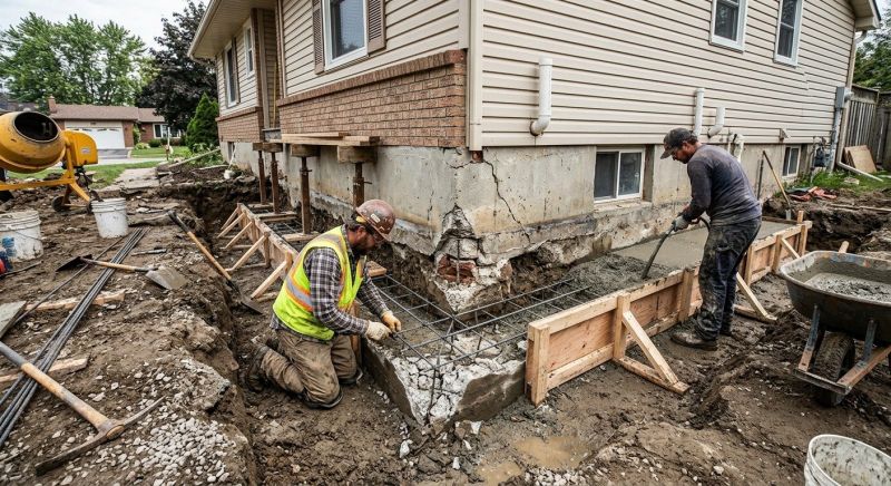Foundation Repair in Gladwin County, MI