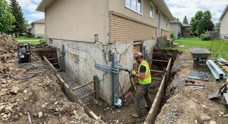 Foundation Repair in Gladwin, MI