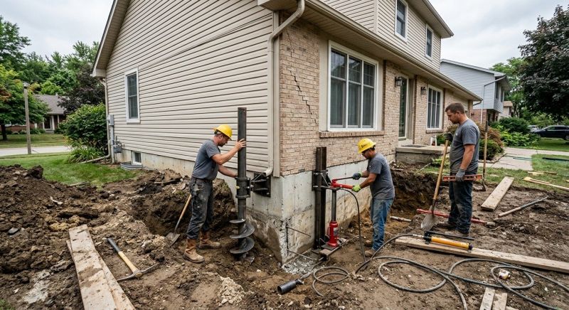 Foundation Repair in Harrison, MI
