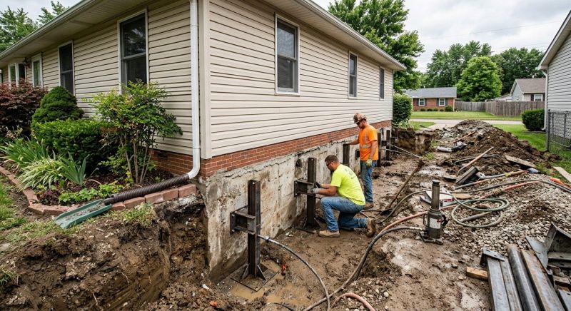 Foundation Stabilizing in Gladwin, MI