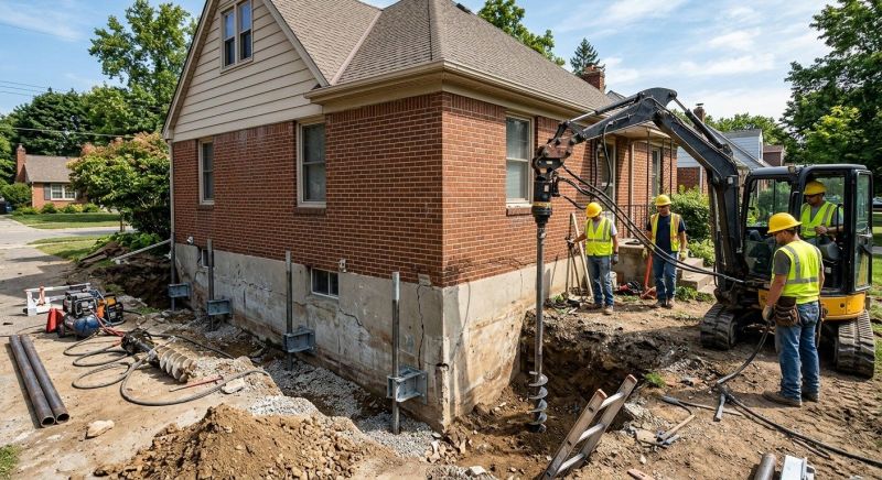 Foundation Stabilizing in Houghton Lake Heights, MI