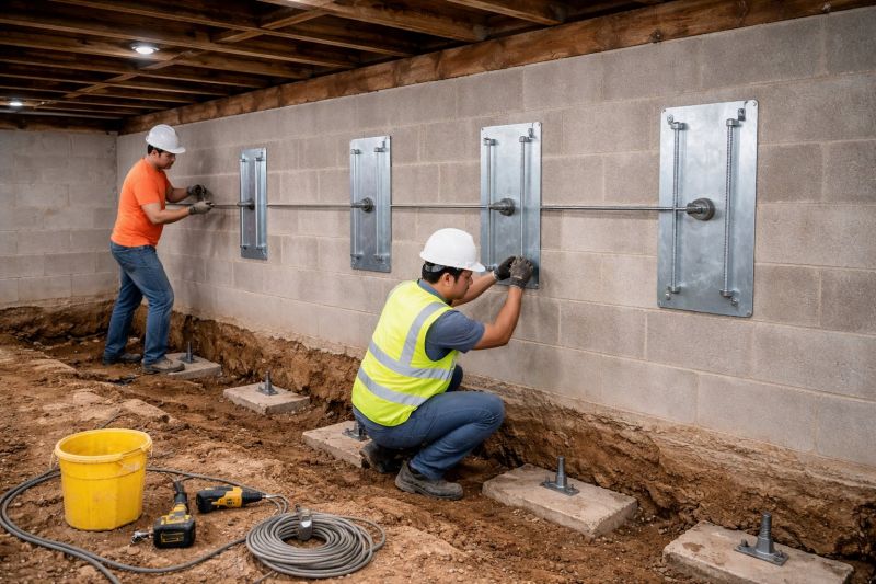 Foundation Stabilizing in Roscommon, MI