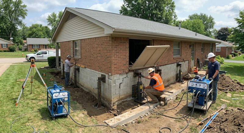 Home Foundation Leveling in Gladwin, MI