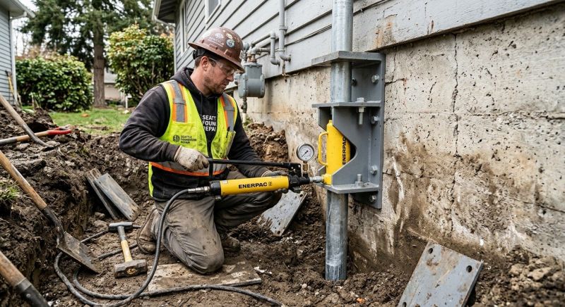 Home Foundation Leveling in Higgins Lake, MI