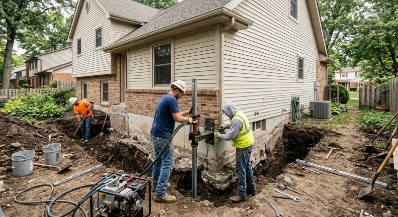 Home Foundation Repair in Grayling, MI