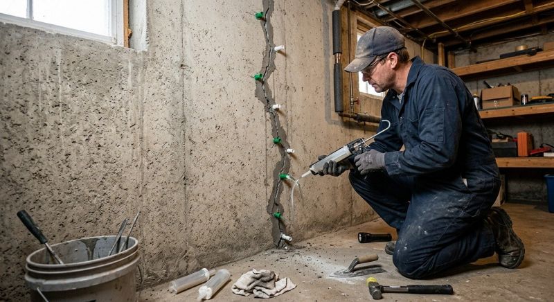 Home Foundation Repair in Prudenville, MI