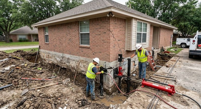 House Foundation Repair in Gladwin, MI