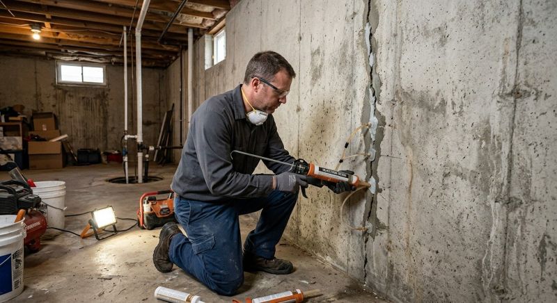 Structural Crack Repair in Houghton Lake, MI