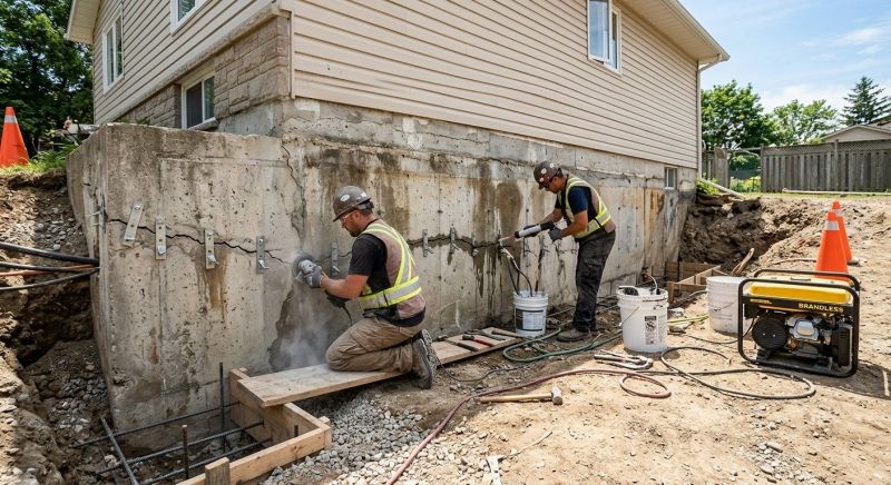 Structural Foundation Repair in Harrison, MI