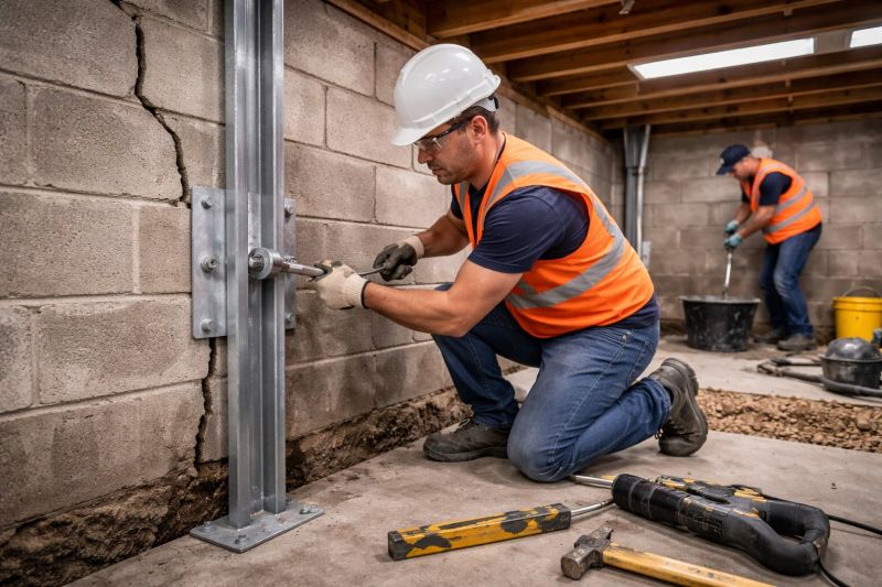 Structural Foundation Repair in Higgins Lake, MI