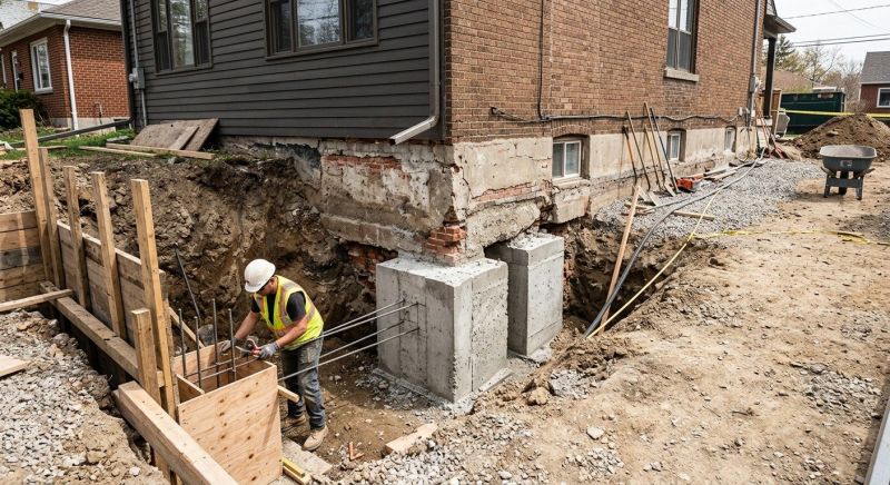 Structural Underpinning in Houghton Lake, MI