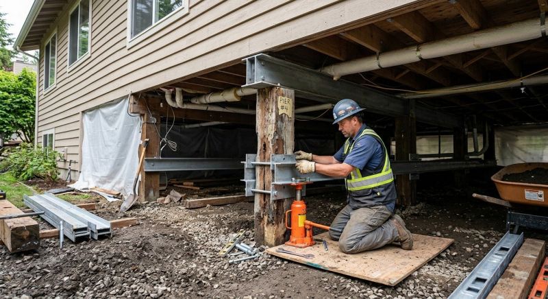 Structural Underpinning in Houghton Lake, MI